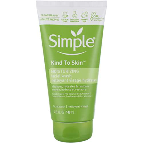 新品Simple Moiskturizing Facial Wash  5 Ounce (Pack of 3)