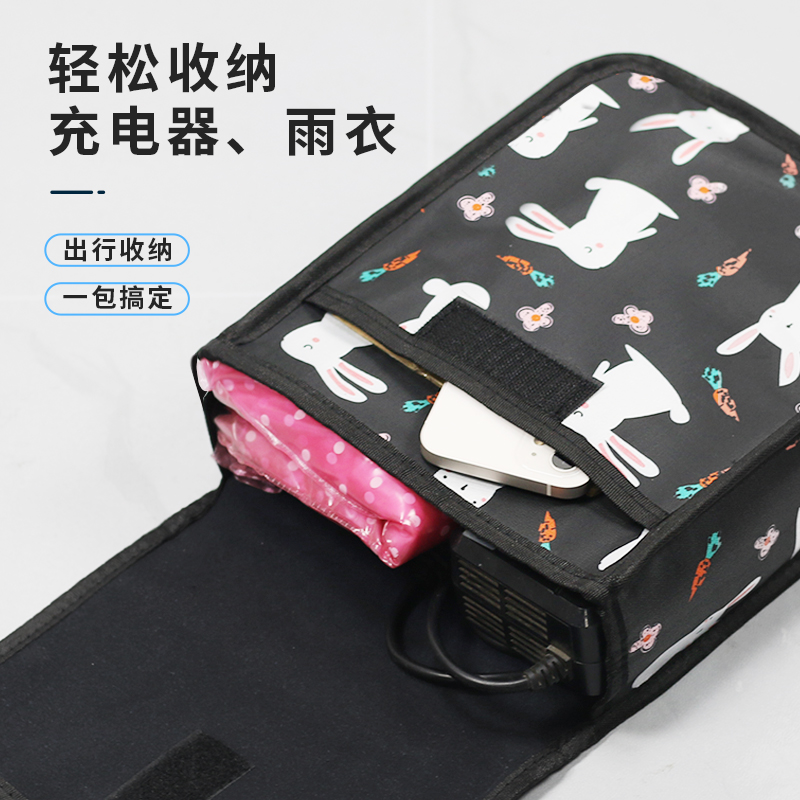 极速电动车挂物包防水前r置物袋神器雅迪电瓶车收纳挂兜大容量防