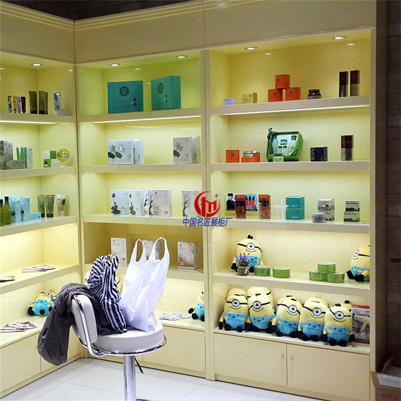 新品新款展柜展示柜n化妆品展柜烟酒商场货架礼品店货架化妆品展