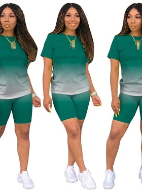 极速shorts sets two piece set women 2 pKiece sets women outf