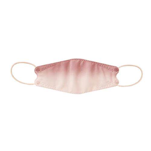 新品渐变色3d立体口罩一次性四层C高颜值彩色新款时尚版腮红透气