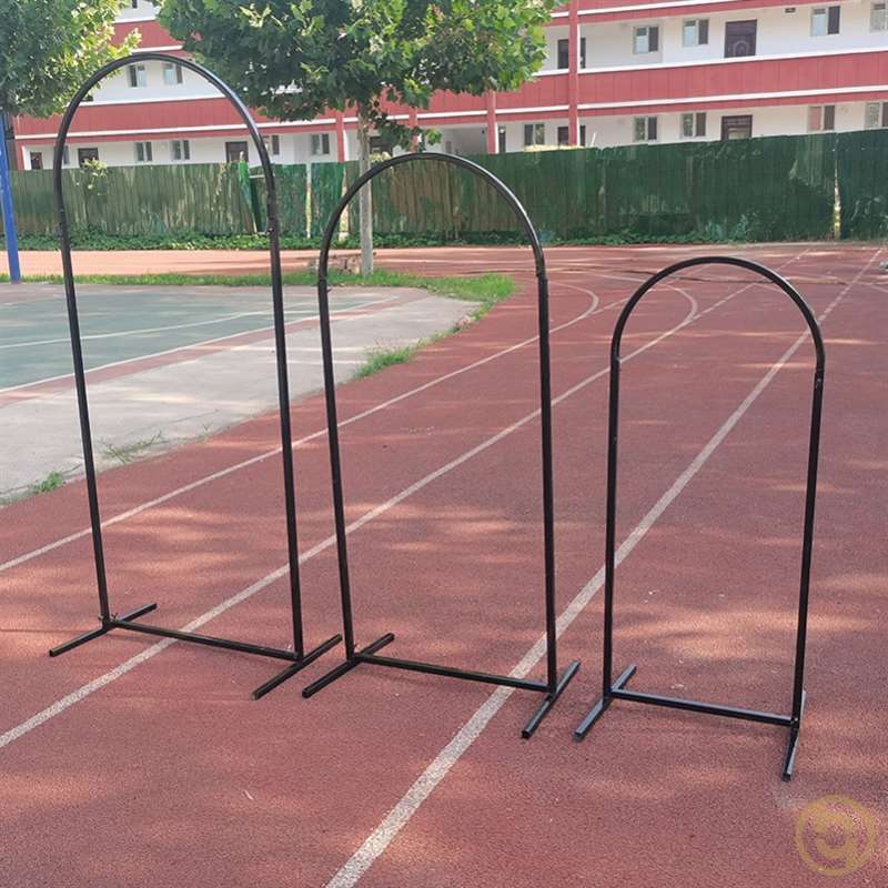 极速拱门花架拱门结婚布t置背景迎宾摆件路引装饰婚礼铁艺花架门