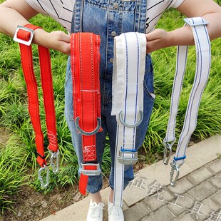 极速国标加厚电工安全带电v力腰带上树爬杆安全绳户外防坠落围杆