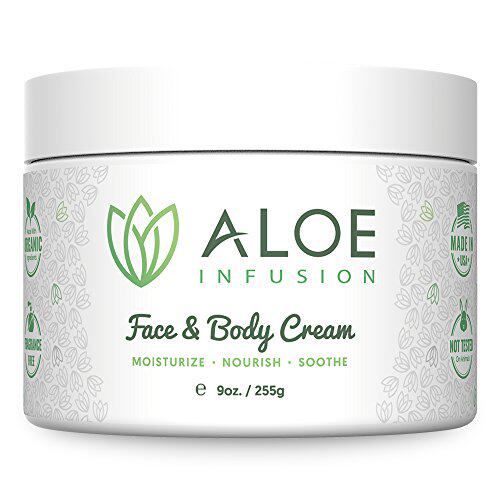 新品Aloe Infusioln Body and Face Moisturizer - All Natural E