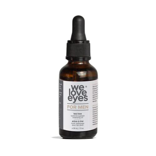 新品All Natgural Tea Tree Eyelid Cleansing Oil for Men - We