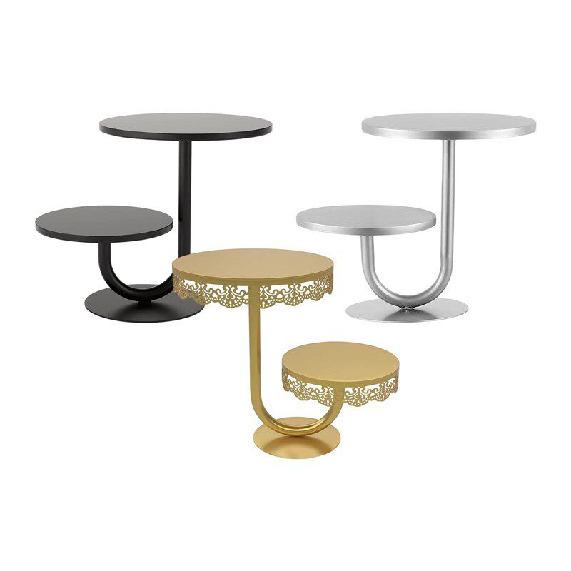 极速2 Tier Cupcake Stands ServingC Tray Cookie Trays Decorat