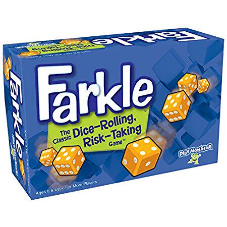 新品Farkle The Classic Dice-Rolling,L Risk-Taking Game