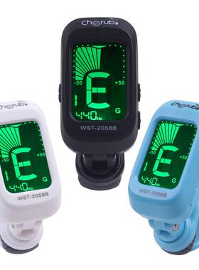 新品Folk Acoustkic Guitar Tuner Violin Ukulele Bass Electron