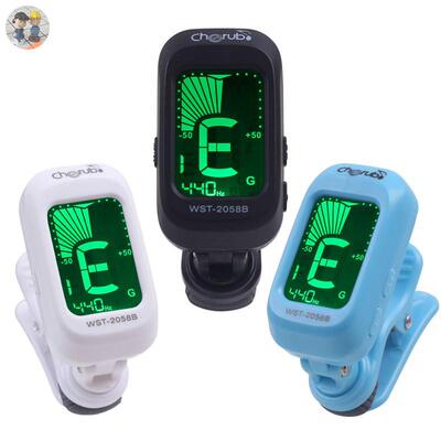 新品Folk Acoustkic Guitar Tuner Violin Ukulele Bass Electron