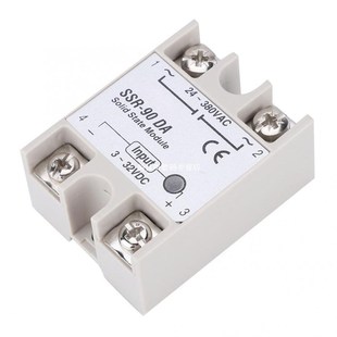 极速timer relay SSR-90DA 90A Solid State RelayQ Module SSR D