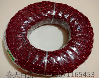 极速灯头花线布花线花布线双绞线剧组用老式布花电M线RXS2*1.5平