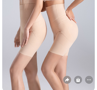 初吻之梦998美雕裤收腹女束腰提臀高腰后脱式半身翘臀裤产后塑形