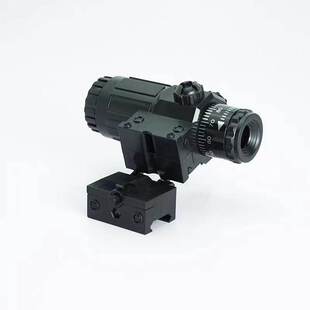 558折叠全息红点侧面瞄准器装饰镜弹弓玩具通用导轨20-22MM配件