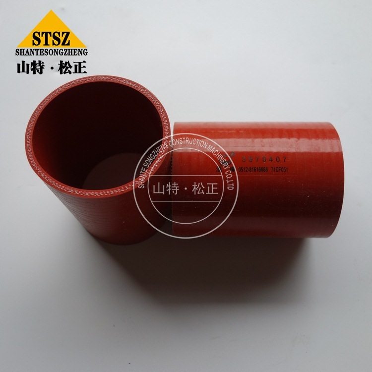 6CT发动机增压器直软管3916437，中冷器硅胶管
