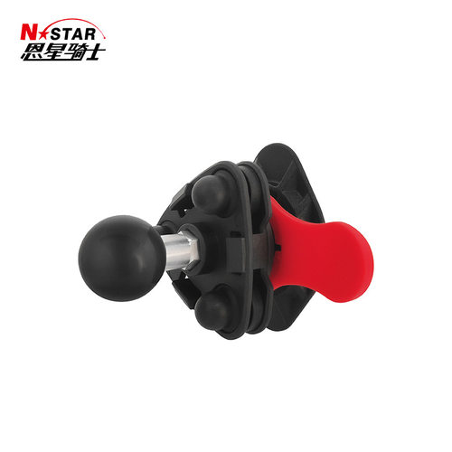 Nstar恩星摩托电动车手机导航专用三角座支架卡扣式设计骑行装备