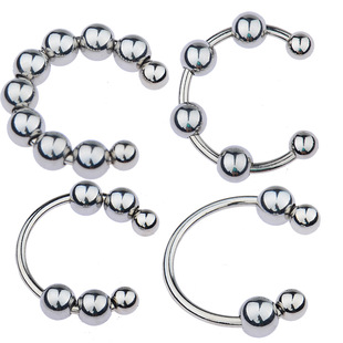 锁精环情趣用品新款金属男用阳具延时环阴茎环双珠环狼牙套性用品