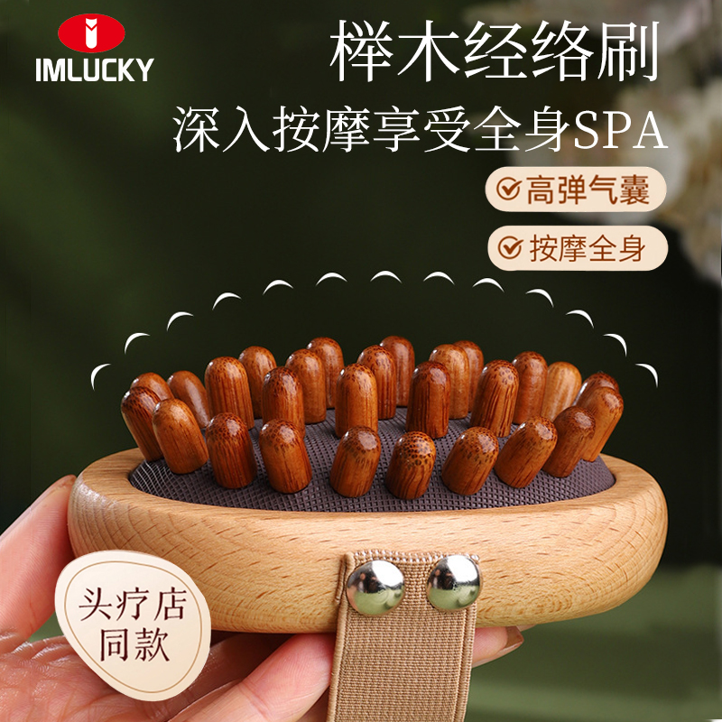 【按摩师推荐】天然榉木全身可用