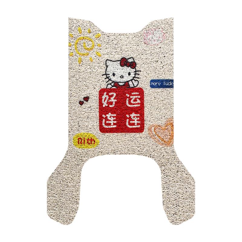 雅迪冠能M16-H电瓶电动车脚垫脚踏垫脚踩垫踏板垫改装装饰配件