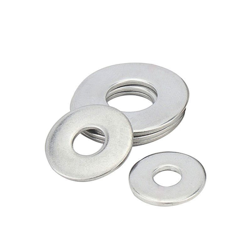 不锈钢平垫圈304平弹垫片2u01加大加厚大边圆GB97介子弹簧垫圈弹