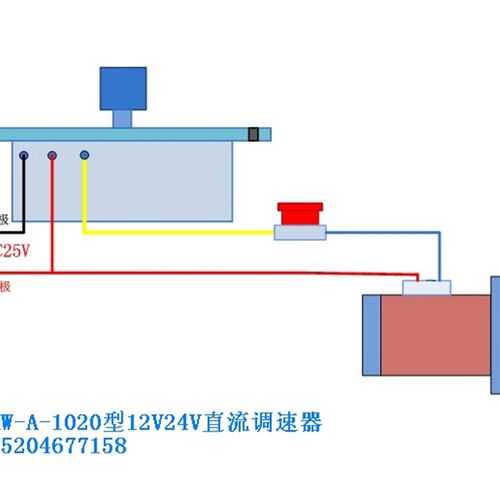12V-40V15A直流电机无级调速器 直流调速器 12V24V调速开关