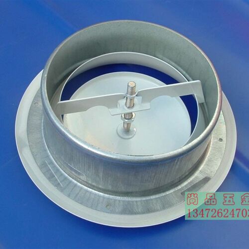 优质铁圆盘可调新风口 出风口换气口排气口 空调风口 通风口160