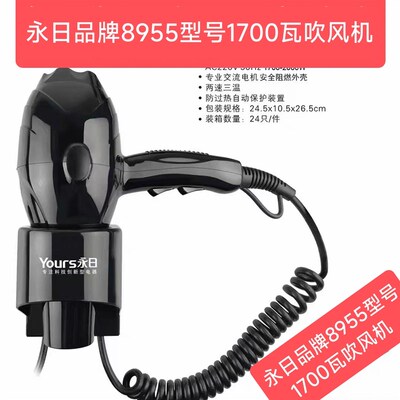 永日8955/6610/6810型号商用吹风机1700瓦1300瓦1200瓦干发器风筒