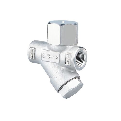 304不锈钢丝口热动力式Y型蒸汽疏水阀CS19W-16P丝扣疏水阀DN15-25
