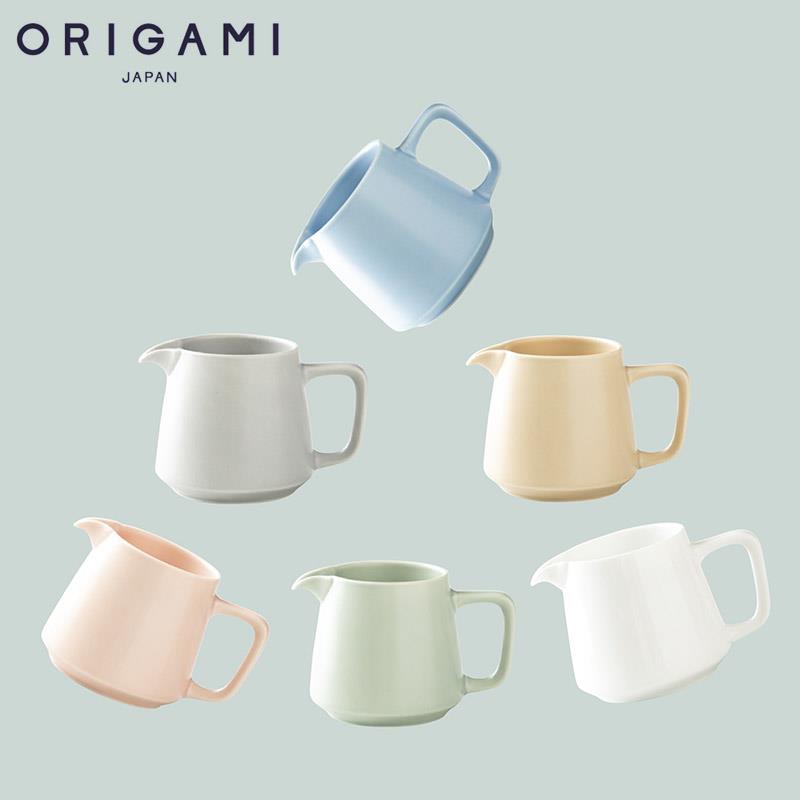 日本ORIGAMI分享壶美浓烧陶瓷手冲折纸滤杯日式咖啡壶皮诺公道杯