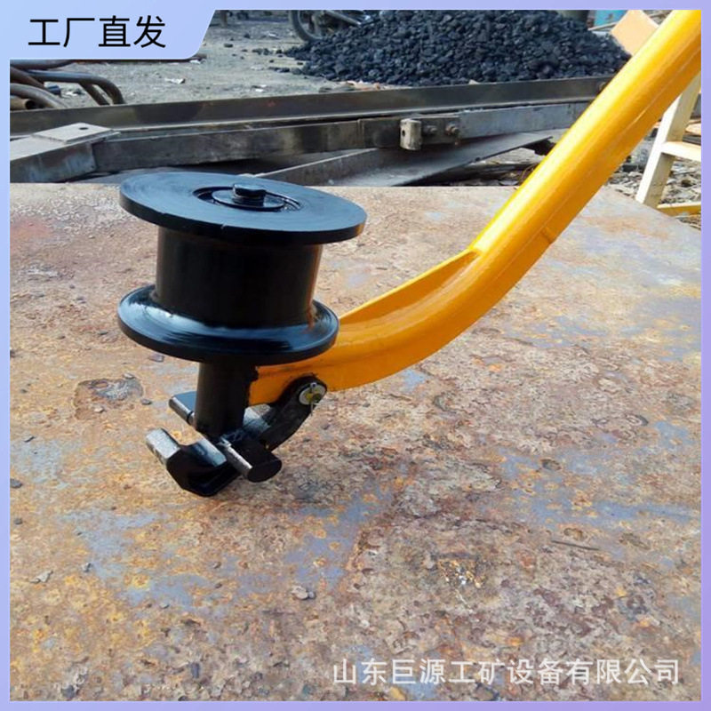 多功能单轨车使用方便钢轮单轮运轨小车厂家直供单轮钢轨搬运器