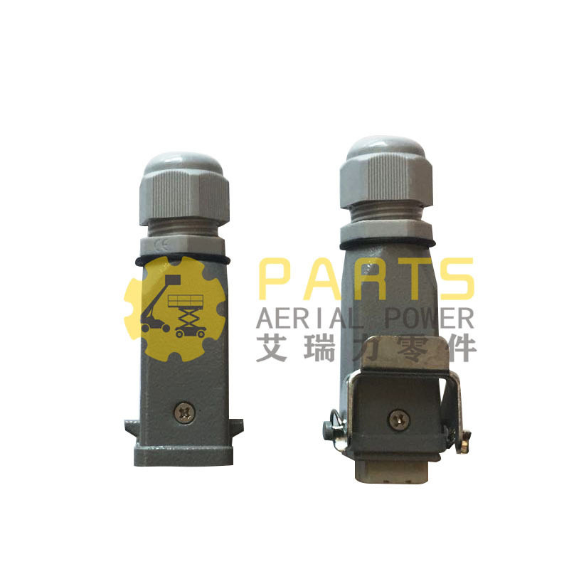 剪刀车手柄六芯插头方型接头鼎力星邦徐工中联临工剪刀高空作业