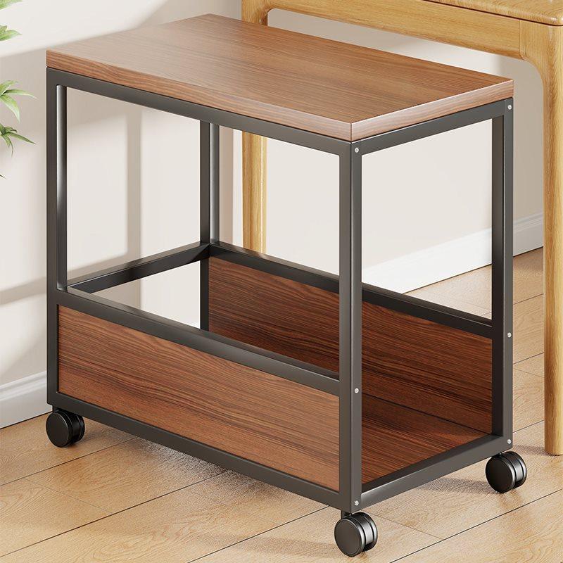 新品机箱托架台式电脑主机双层可移动底座托盘办公室置地式打印机