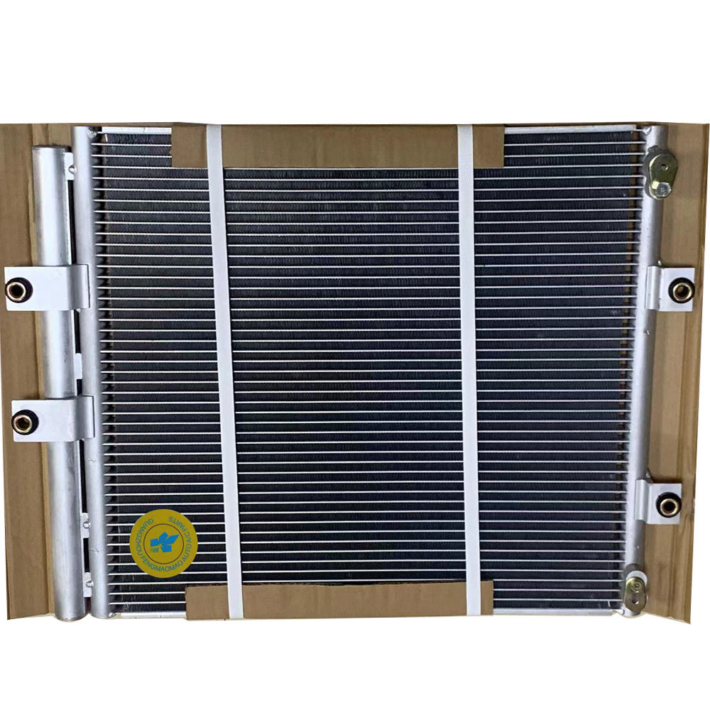 徐工370挖机铲车空调压缩机冷凝器散热网尺寸 533*470*20MM