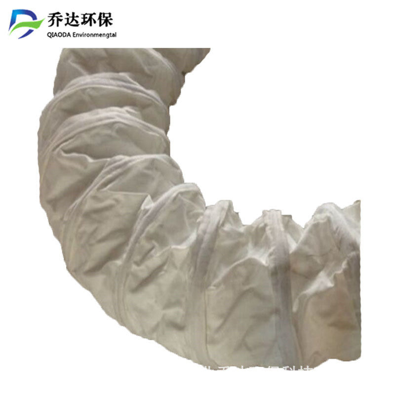 水泥散装机伸缩布袋 双层带吊环伸缩软连件 加厚帆布材质