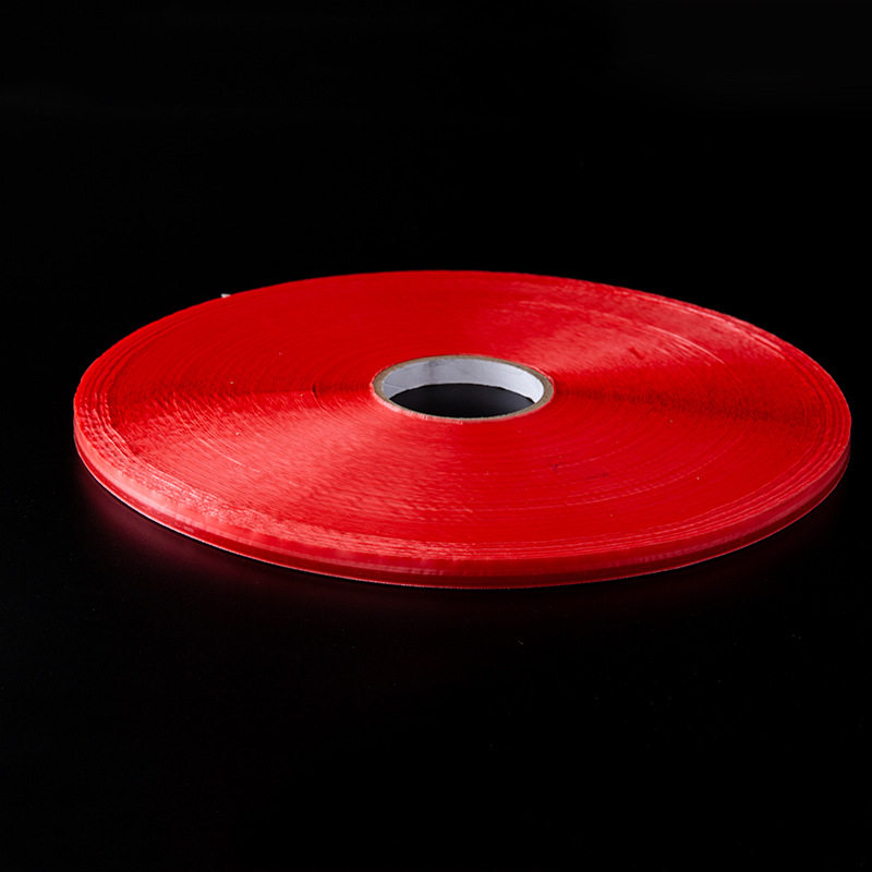 卓旅工厂生产宽度10MM红膜密封可重复使用胶带bag sealing tape