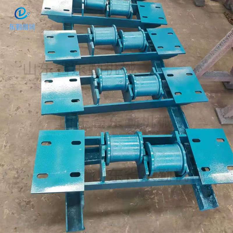 无极绳组合式托绳轮组 无极绳托绳轮无极绳绞车张紧装置直销