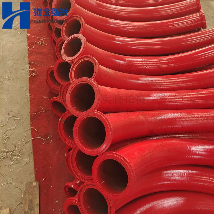 R1000*90大象子母口输送地泵弯管 140*6.0厚度弯管