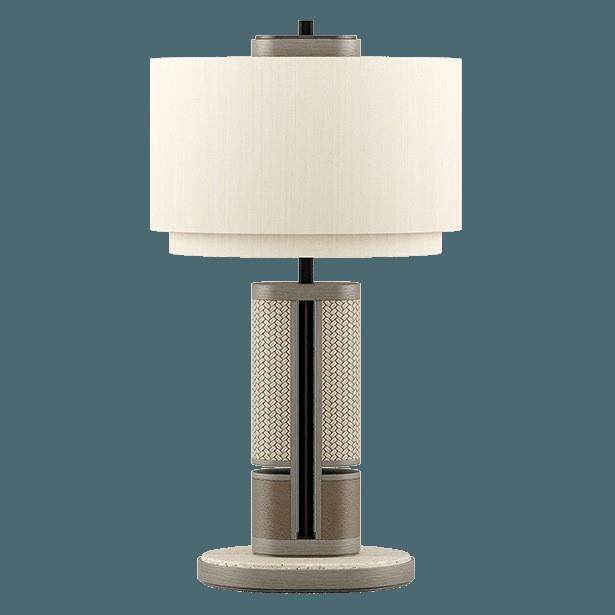 台灯客厅大气家用简约美式仿古新款沙发USB充电卧室床头灯