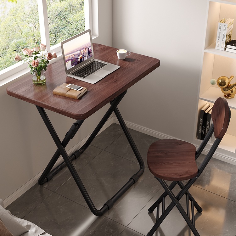 简易折叠桌子宿舍写字桌学习桌椅单人餐桌吃饭小桌子电脑桌长方L&