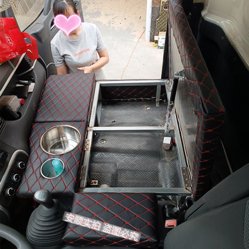 江淮骏铃V56货车S6卧铺改装4.2米轻卡H330威铃K睡觉置物箱A8批发