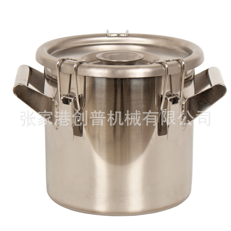 食品桶不锈钢桶多规格装高汤桶 耐强酸耐强碱不锈钢密封桶SUS316L