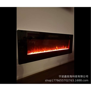 桌面電壁爐取暖器fireplace 工廠直銷60英寸超薄電壁爐內嵌壁掛式