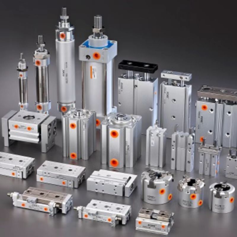 富也FOYE手指气缸薄型气爪MHF2-8D MHF2-12D/MHF2-16D/MHF2-20D