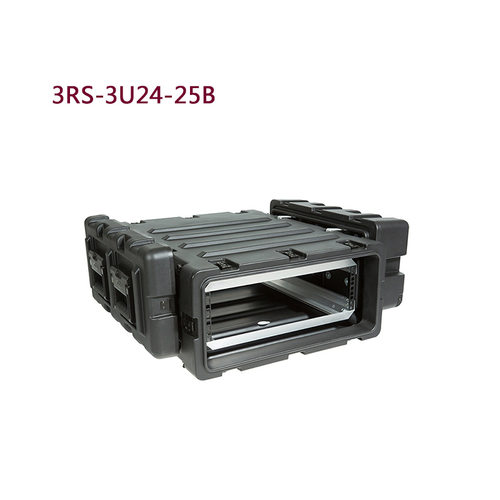 SKB 减震机架安防设备航空箱3U4U5U7U 9U 11U 14U 3RS-4U24-25B
