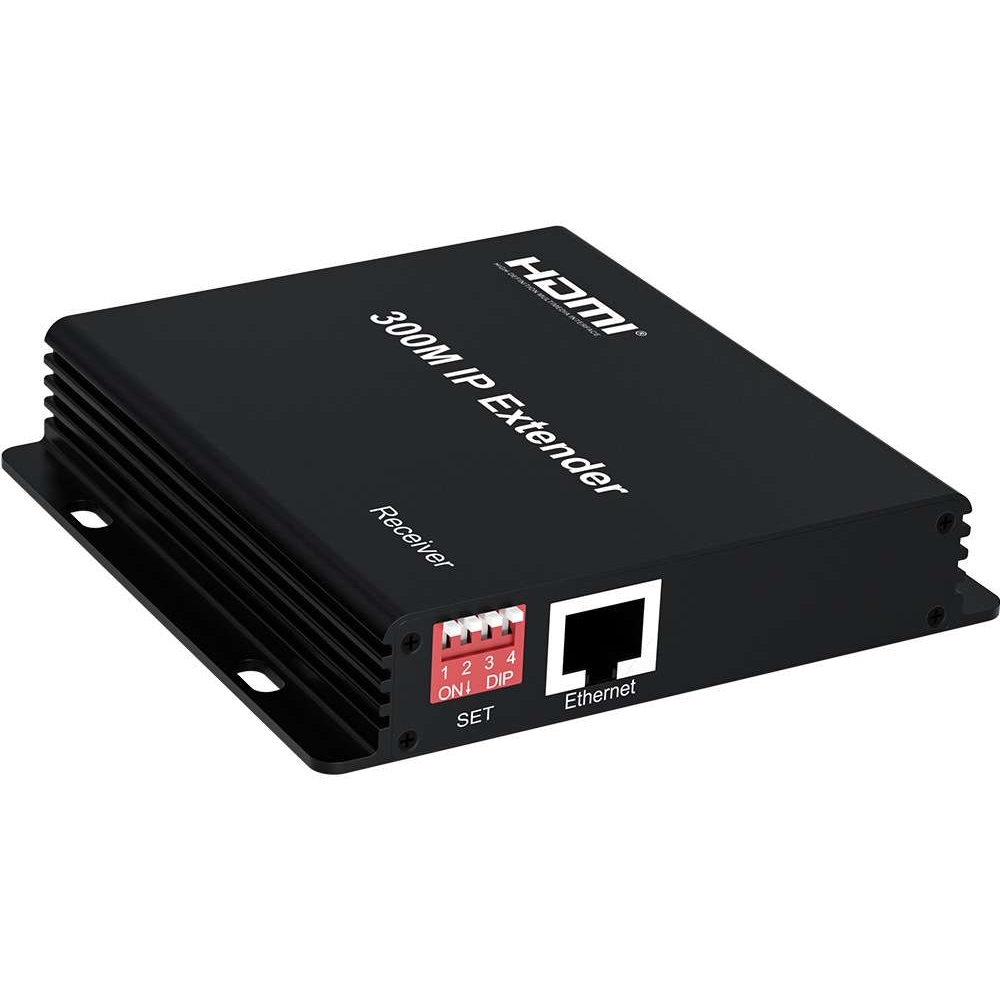 HDMI延长器300米 网线IP延长传输器HDMI转网口RJ45 TCP 300M