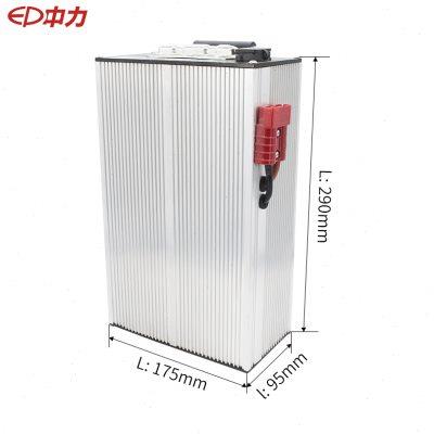 中力电动叉车F4小金刚24V20A锂电池充电器电池DB4DB2电池总成配件