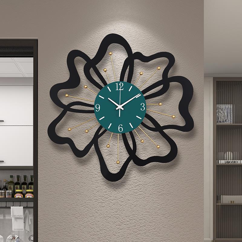 创意挂钟客厅个性时尚网红挂墙时钟现代简约装饰静音家用轻奢钟表