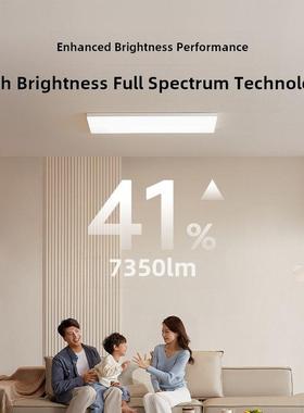 lipro 超薄全光谱护眼客厅吸顶灯高亮智能简约卧室灯全屋护眼灯E2