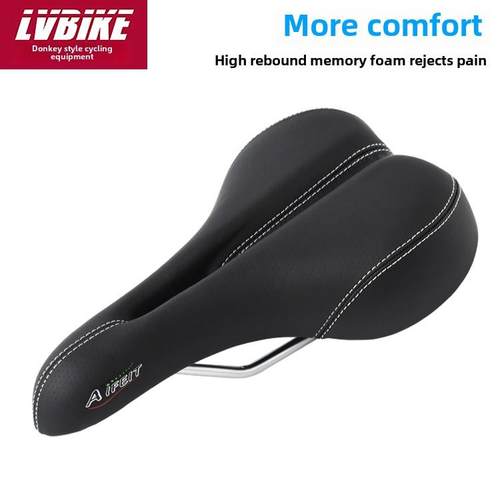 自行车sp8折叠车坐垫山地车坐鞍座柔软通用座垫包加厚防水透气孔