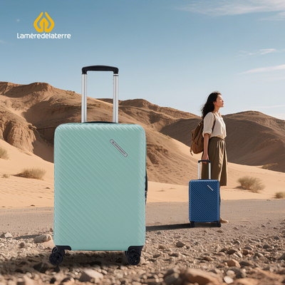 大地之母小轻蛙拉杆箱大容量登机旅行箱全PC密码箱20寸超轻行李箱