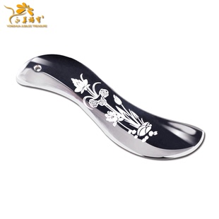 永华禧宝999足银刮痧板刮痧片银刮痧板银板银块银刮痧银制品包邮